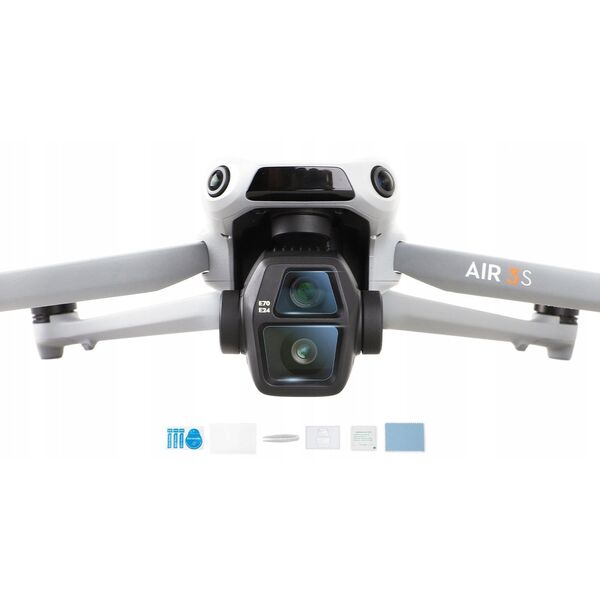 Zestaw Osłon 2x Osłona Szkło Hartowane Na Obiektyw Do Drona Dji Air 3s / Dji Air 3 S / Bhm914