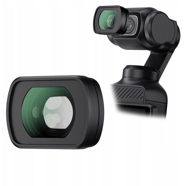 Filtr Obiektyw Szerokokątny 0.72x Soczewka Wide Angle Do Dji Osmo Pocket 3 / F-dp3wa