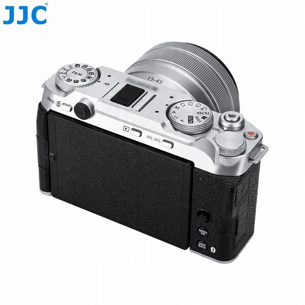 Grip Holder Stabilizator Uchwyt Na Kciuk Palec Do Fuji Fujifilm X-m5 / Xm5 / Ta-xm5 Srebrny