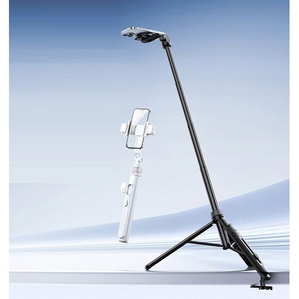 Kijek Selfie Stick Statyw 1,44m Na Magnes Magsafe Telefon Smartfon + Pilot / Tt88 / Czarny