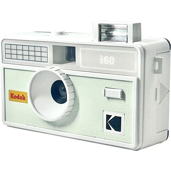 Kodak Aparat Analogowy Na Film Klisze 35mm 35 Mm + Lampa Flash / I60 / Miętowo-szary