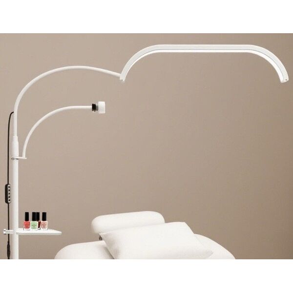 Lampa Led Kosmetyczna Bezcieniowa Moon Stojąca + Kółka 45w Marinelli Gx520r / Biały