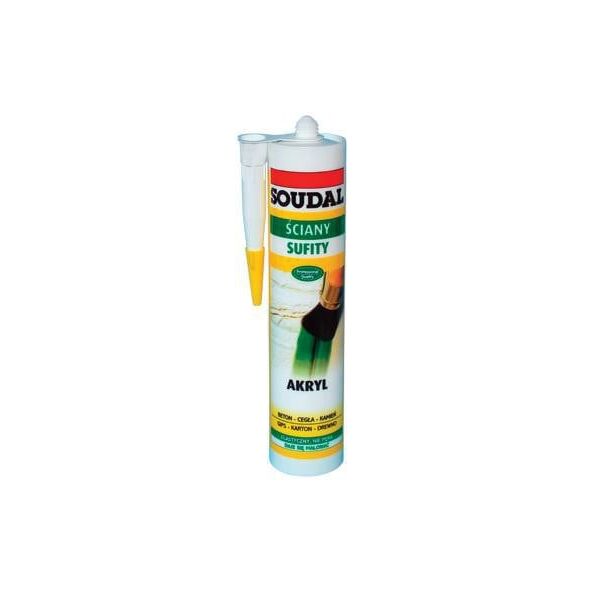 Soudal Akryl SOUDAL 310ml biały