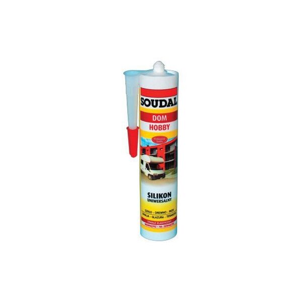 Soudal Silikon uniwersalny 310ml brązowy