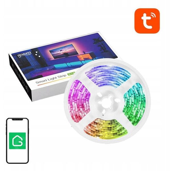 Έξυπνη ταινία WiFi RGB LED Gosund SL1 (2,8m) Tuya