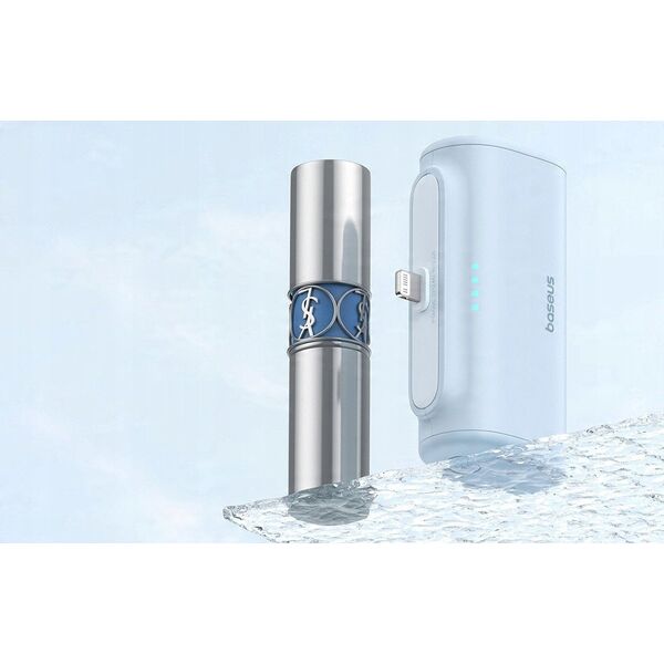 Φορητός φορτιστής OS-Baseus Compact IP 5000mAh 20W (μπλε)