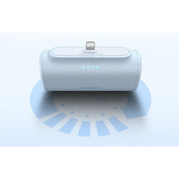 Φορητός φορτιστής OS-Baseus Compact IP 5000mAh 20W (μπλε)
