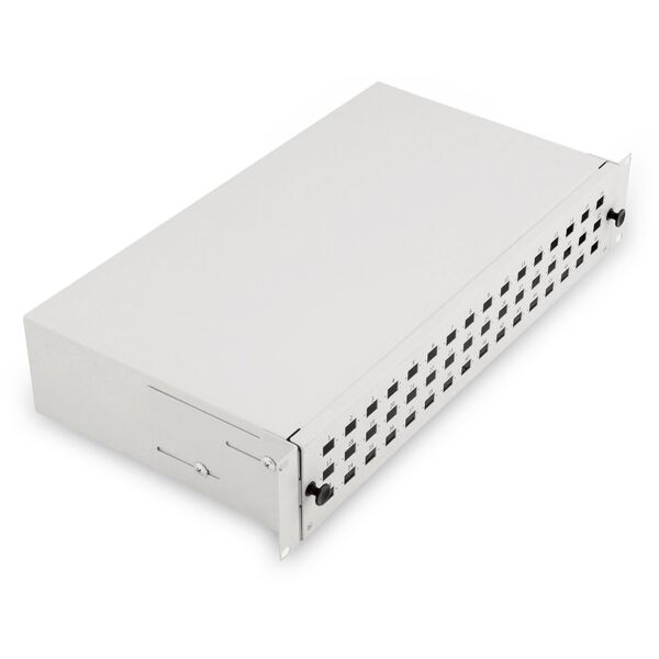 Digitus Panel światłowodowy, wysuwany, 2U