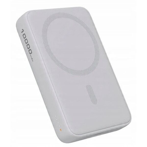 PB-MS04 White Qi2 PowerBank | 10000mAh | 20W | MagSafe PD