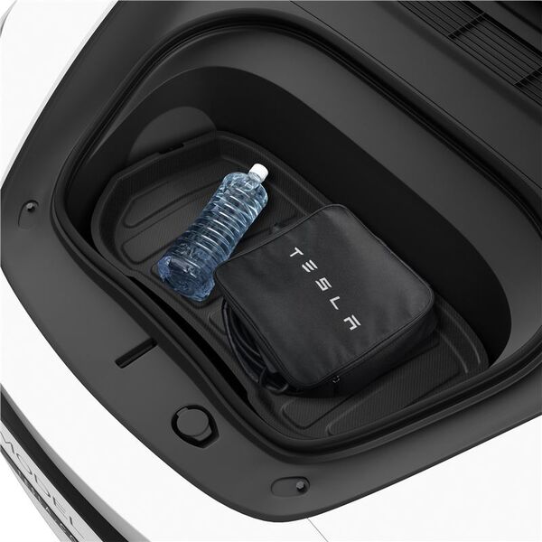 Spigen Spigen Tesla Car Mat Front Trunk, black - Tesla Model 3