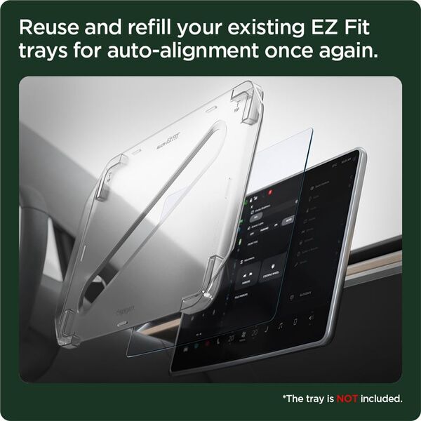 Spigen Spigen Tesla EZ Fit Refill Αντιθαμβωτική Προστασία Οθόνης 1 Πακέτο - Tesla Model Y/3