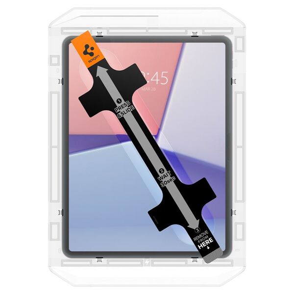 Spigen Spigen GLAS.TR EZ FIT - Tempered glass for iPad Air 13" (M2, 2024) (Transparent)