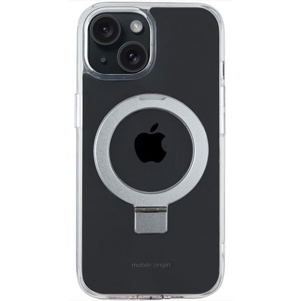 Θήκη Mobile Origin RingMag, διάφανη - iPhone 15