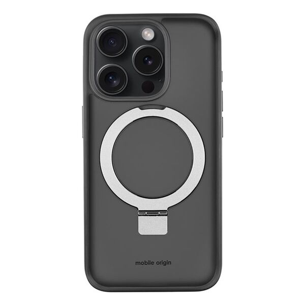 Θήκη Mobile Origin RingMag, μαύρο - iPhone 15 Pro