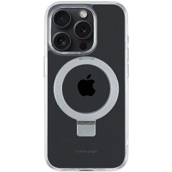 Θήκη Mobile Origin RingMag, διάφανη - iPhone 15 Pro