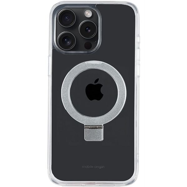 Θήκη RingMag Mobile Origin, διάφανη - iPhone 15 Pro Max