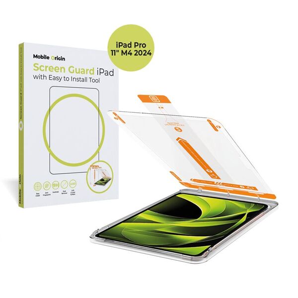 MOBILE ORIGIN Προστατευτικό γυαλί για iPad Pro 11" M4 2024 14110376 8594215991670