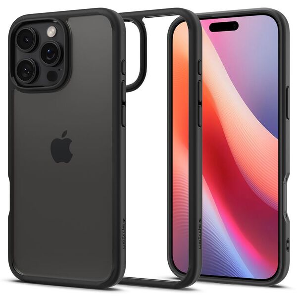 Spigen Spigen Ultra Hybrid iPhone 16 Pro Max μαύρο ματ/czarny ACS07996