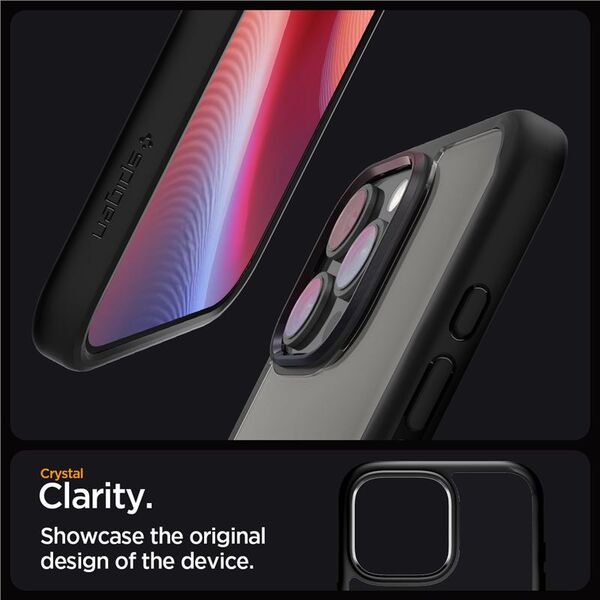 Spigen Spigen Ultra Hybrid iPhone 16 Pro Max μαύρο ματ/czarny ACS07996