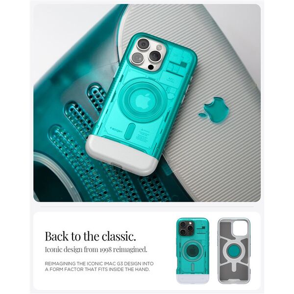 Spigen Spigen Classic C1 MagSafe, bondi blue - iPhone 6.9" 2024