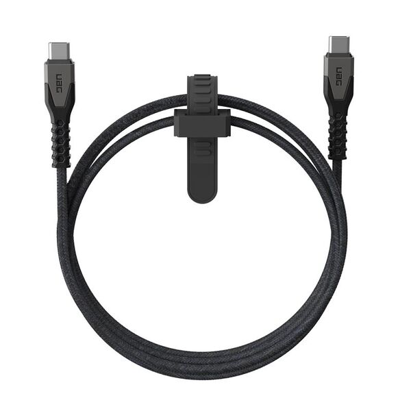 Καλώδιο USB Eaton UAG Rugged Cable - καλώδιο USB-C - USB-C 60W, 1,5 m (μαύρο/γκρι)