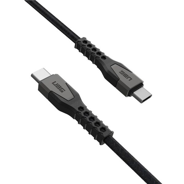 Καλώδιο USB Eaton UAG Rugged Cable - καλώδιο USB-C - USB-C 60W, 1,5 m (μαύρο/γκρι)