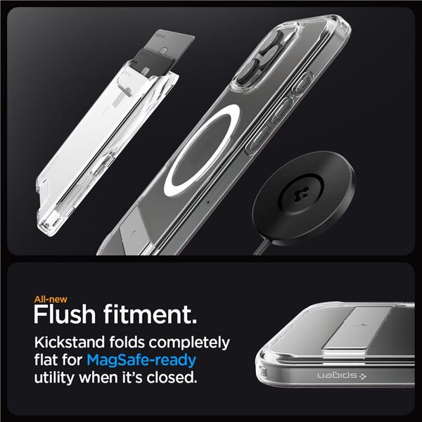 Spigen Spigen Ultra Hybrid S MagSafe, crystal clear - iPhone 16 Pro