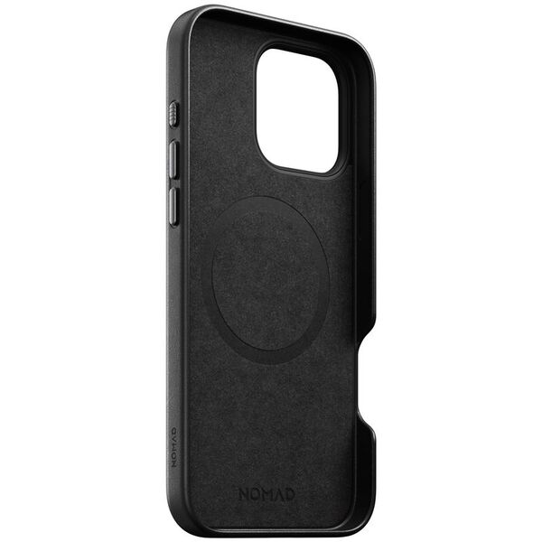 Nomad Nomad Παραδοσιακή Δερμάτινη Θήκη, μαύρη, iPhone 16 Pro Max
