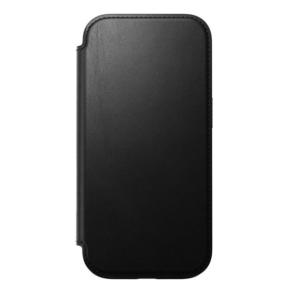 Nomad NOMAD Folio Μοντέρνα Δερμάτινη Μαύρη | iPhone 16 Pro