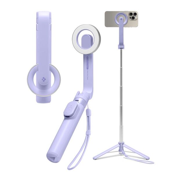 Selfie stick Spigen Spigen MagSafe Τρίποδο Selfie Stick, λεβάντα