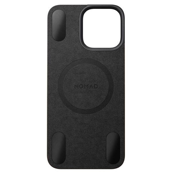 NOMAD Magnetic Horween Leather Back Brown | iPhone 16 Pro Max