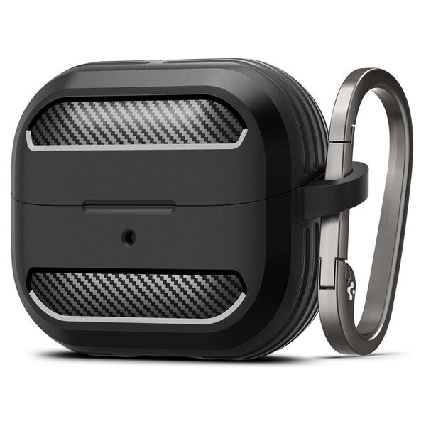 Spigen SPIGEN RUGGED ARMOR SAMSUNG GALAXY BUDS 3 / 3 PRO MATTE BLACK