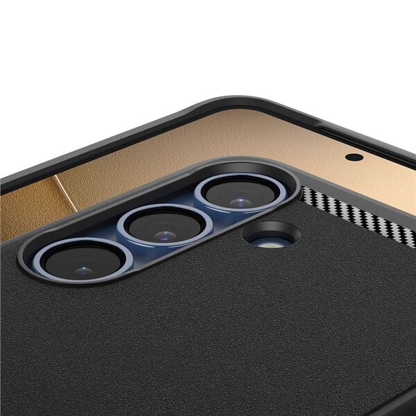 Θήκη Spigen Rugged Armor Mag MagSafe Samsung Galaxy S25 Ματ Μαύρο