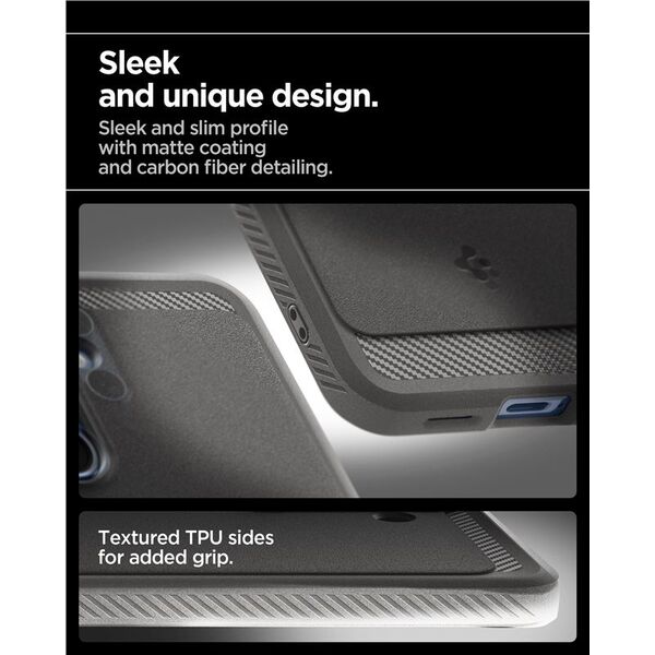 Θήκη Spigen Rugged Armor Mag MagSafe Samsung Galaxy S25 Marble Grey
