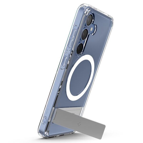 Spigen Ultra Hybrid S MagSafe, διάφανο λευκό - Samsung Galaxy S25