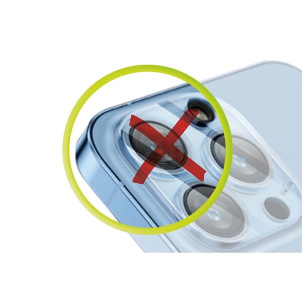 Mobile Origin Easy Lens full cover, clear - iPhone 16 / 16 Plus