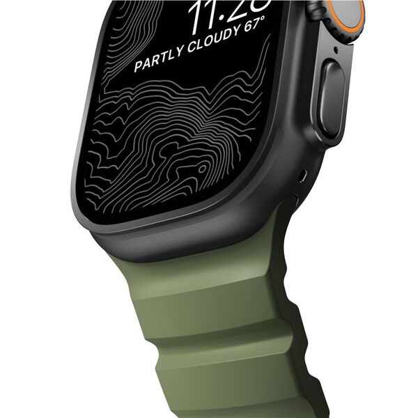 Nomad Rocky Point Band, μαύρο/δάσος - AW 49/45/44/42mm