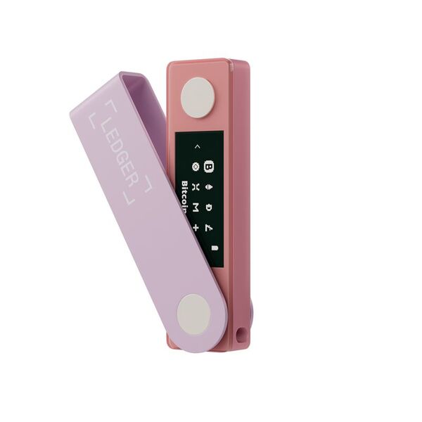 Πορτοφόλι Κρυπτονομισμάτων Ledger Ledger Nano X Pastel Pink