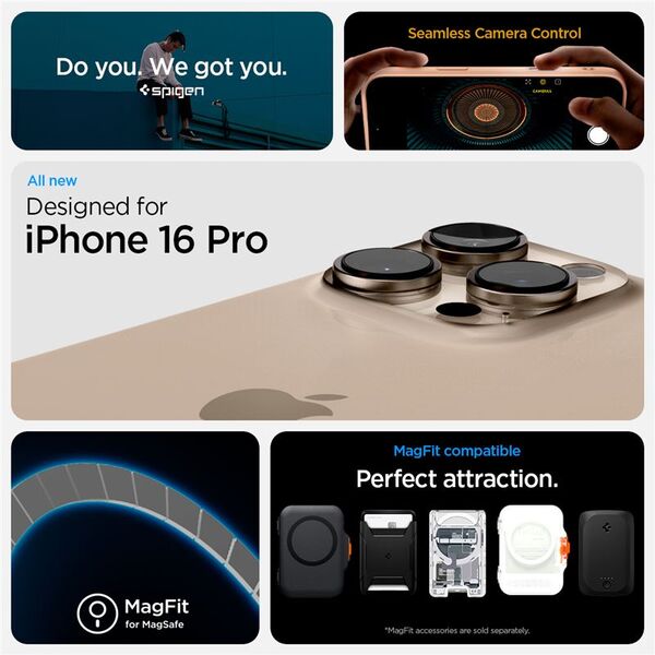 Θήκη Spigen Ultra Hybrid Mag για iPhone 16 Pro MagSafe ροζ/frost rose