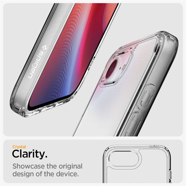 Θήκη για iPhone 16e Spigen Ultra Hybrid Crystal Clear