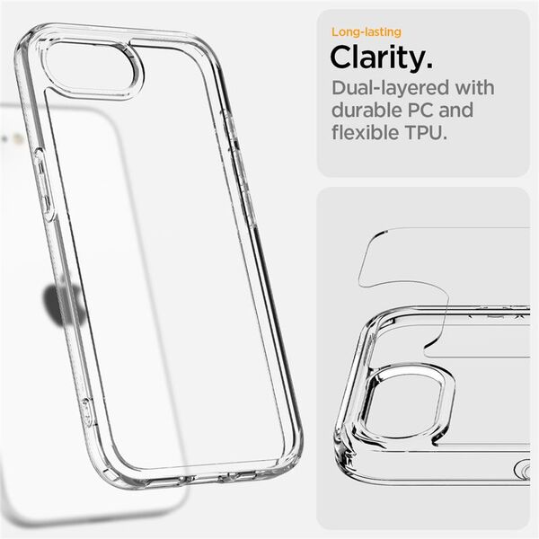 Θήκη για iPhone 16e Spigen Ultra Hybrid Crystal Clear