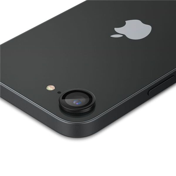 ΠΡΟΣΤΑΤΕΥΤΙΚΟ ΚΑΜΕΡΑΣ Spigen OPTIK PRO GLAS.TR "EZ FIT" CAMERA PROTECTOR 2-PACK IPHONE 16E BLACK