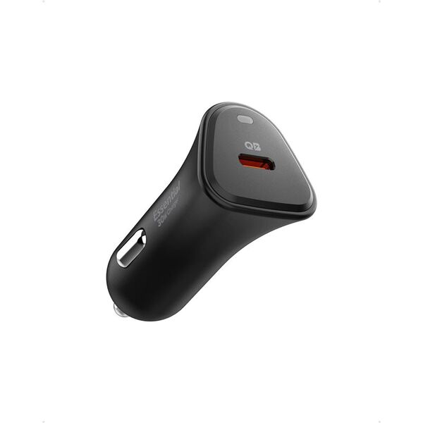 Φορτιστής αυτοκινήτου Spigen Essential EV301 1-port USB-C Car Charger 30W Μαύρο