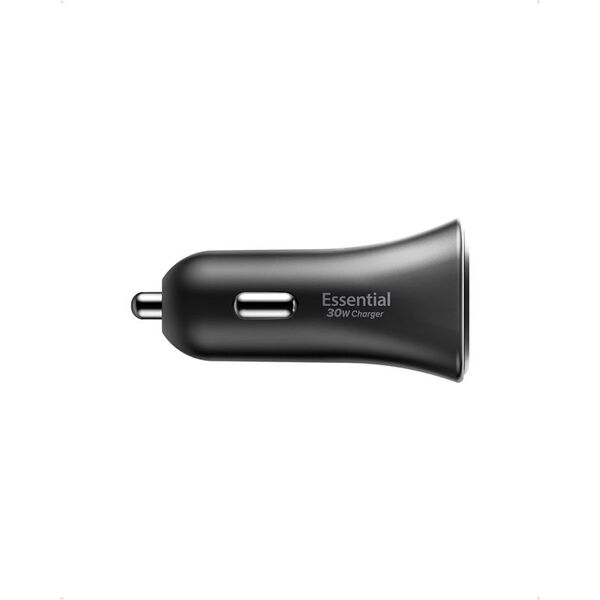 Φορτιστής αυτοκινήτου Spigen Essential EV301 1-port USB-C Car Charger 30W Μαύρο