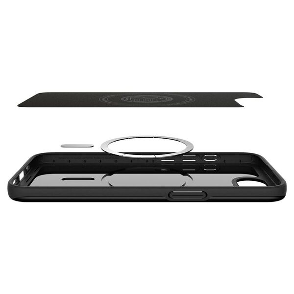 Θήκη για iPhone 16e Spigen Thin Fit Mag MagSafe Black