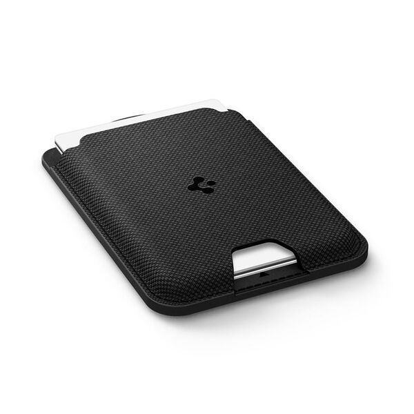 Πορτοφόλι Spigen Urban Fit MagSafe, μαύρο - Samsung Galaxy S25 series