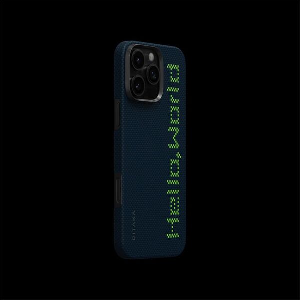Θήκη Πλεκτή Αφής Pitaka, Hello World - iPhone 16 Pro Max