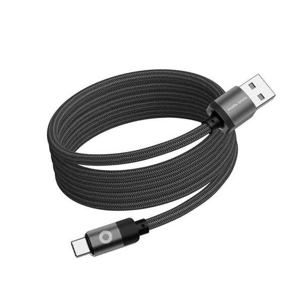 Καλώδιο USB Mobile Origin USB-A - USB-C 1 m Μαύρο (MC2-USBA-1M-BLK)