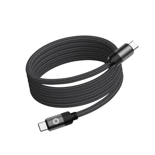 Καλώδιο USB Mobile Origin USB-C - USB-C 1 m Μαύρο (MC2-USBC-1M-BLK)