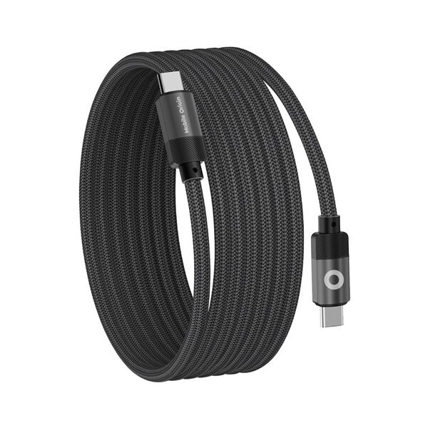 Καλώδιο USB Mobile Origin USB-C - USB-C 1 m Μαύρο (MC2-USBC-1M-BLK)
